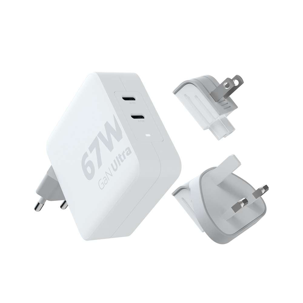 67W GaN - Ultra Travel Charger + USB - C PD Cable - Xtorm DE