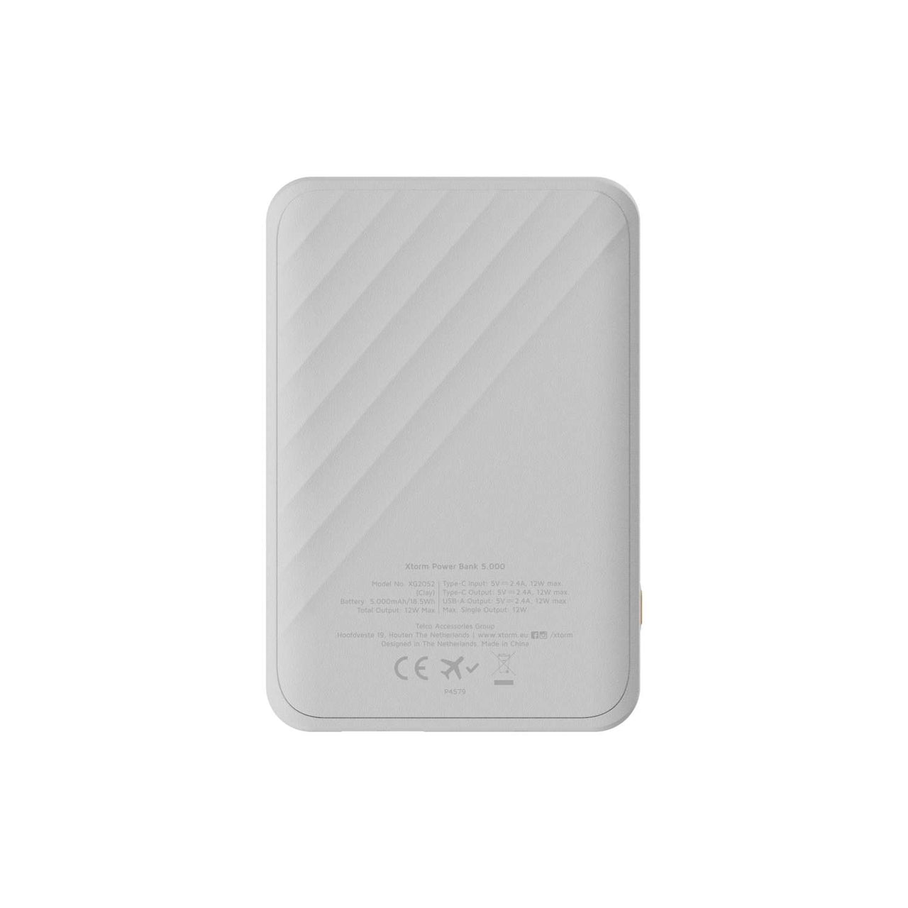 Powerbank Go2 5000mAh White