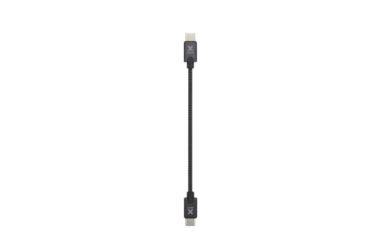 Original short 140 W USB - C PD Kabel - 15 cm - Schwarz - Xtorm DE